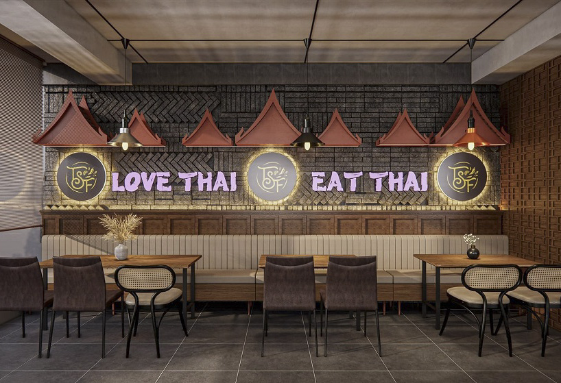 Thiết kế nhà hàng Thai Street Food